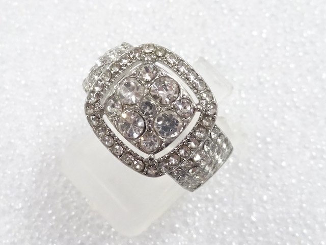 CRYSTAL FASHION RING / JP SIZE 12